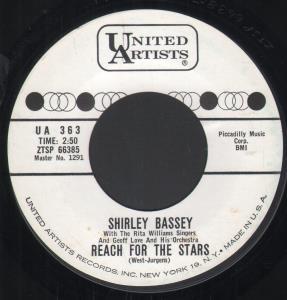 Shirley Bassey - Reach For The Stars - 7 Inch