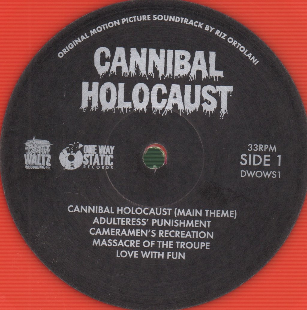 Riz Ortolani - Cannibal Holocaust (Original 1980 Motion Picture Soundtrack) - Lp