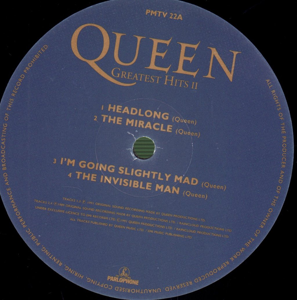 Queen - Greatest Hits 2 - Double Lp