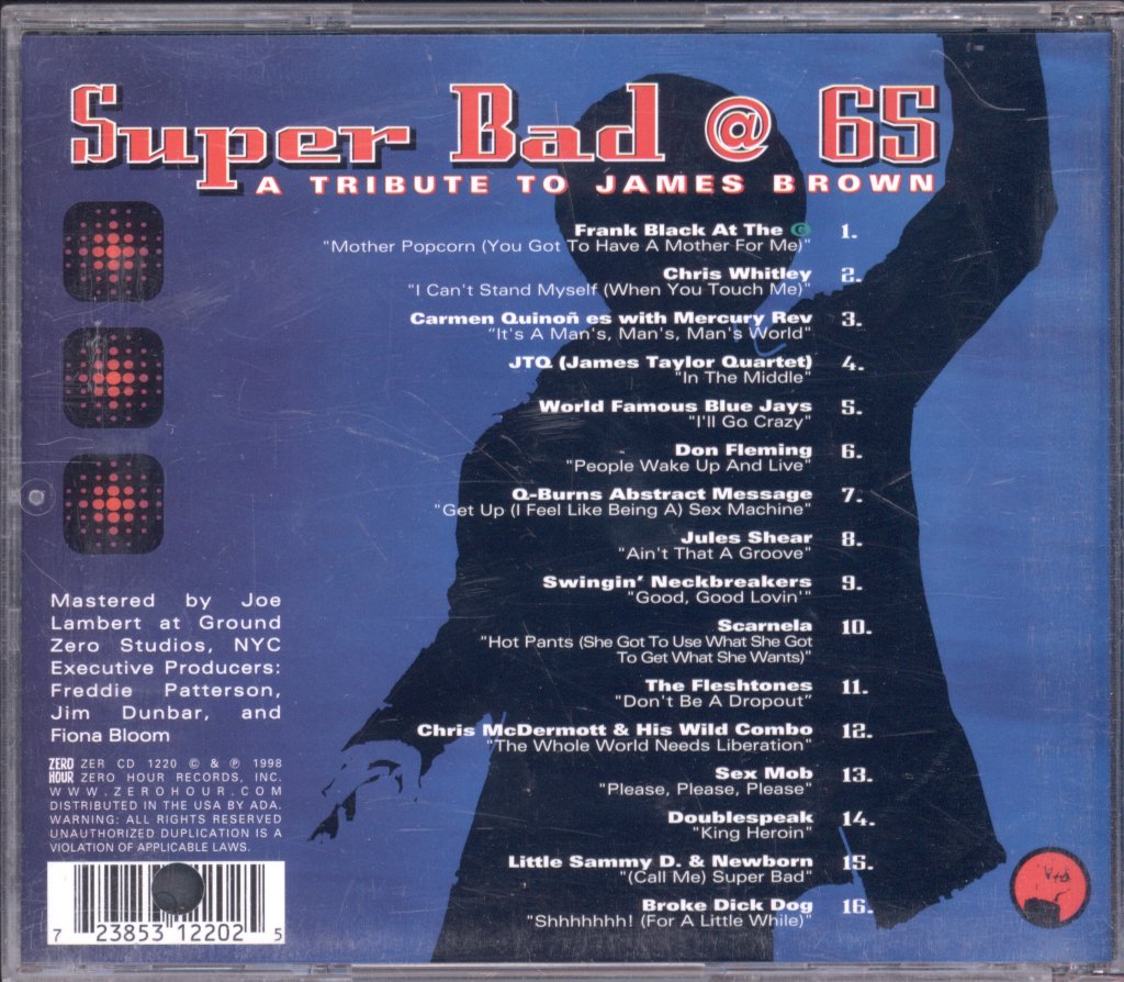 Various Artists - Super Bad @ 65: A Tribute To James Brown - Cd