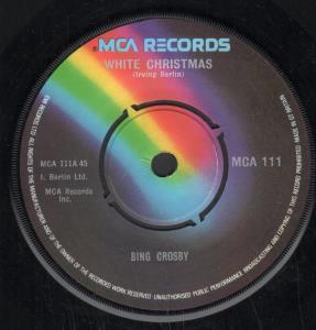 Bing Crosby - White Christmas - 7 Inch