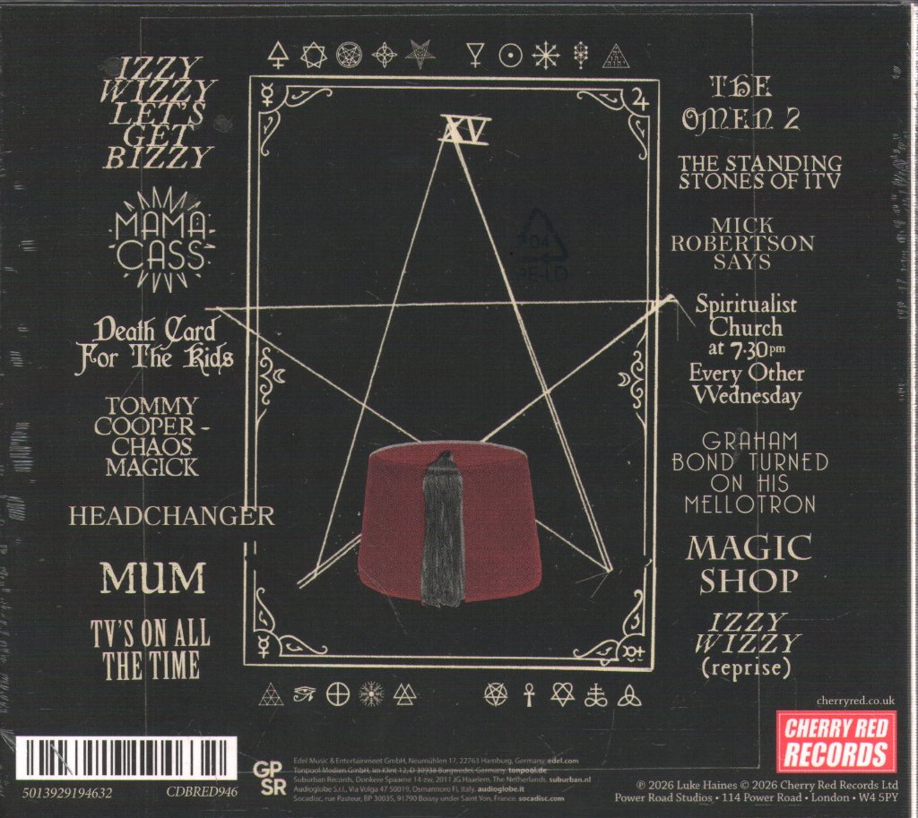 Luke Haines - Izzy Wizzy Let’s Get Bizzy - Cd