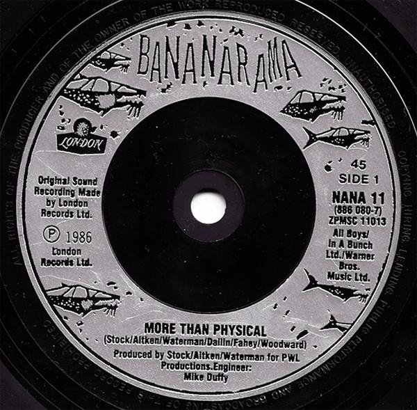 Bananarama - More Than Physical - 7 Inch