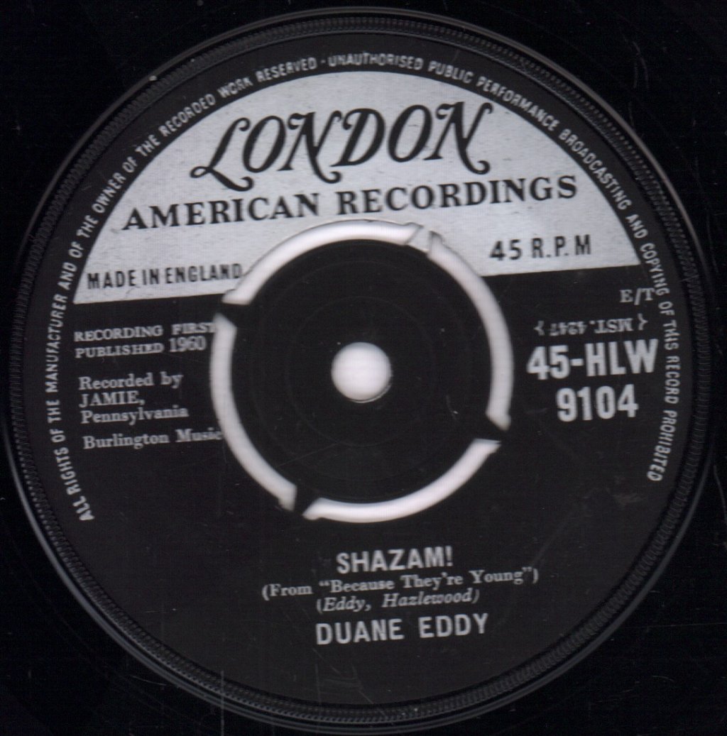 Duane Eddy - Shazam - 7 Inch