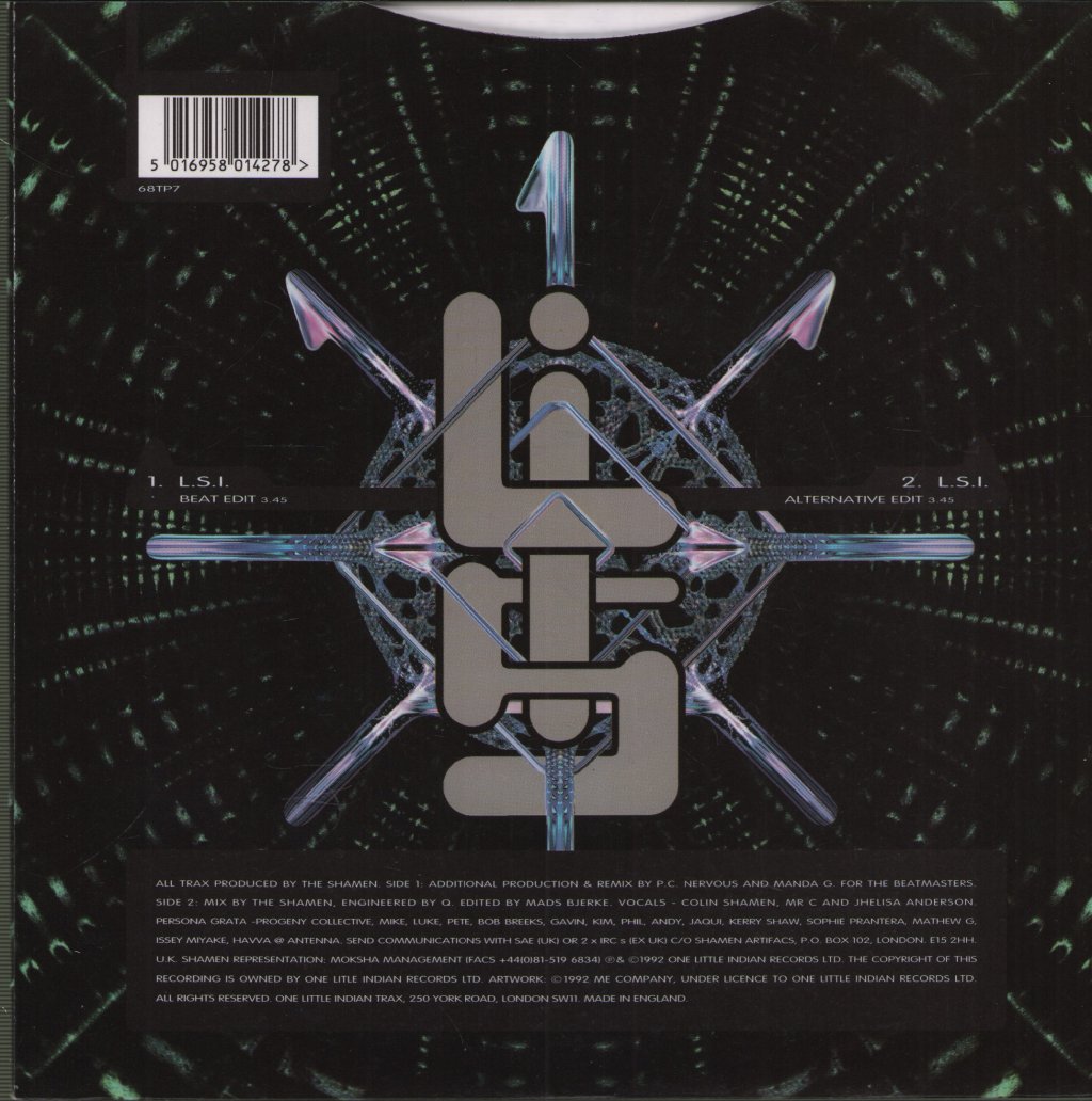 Shamen - Love Sex Intelligence - 7 Inch