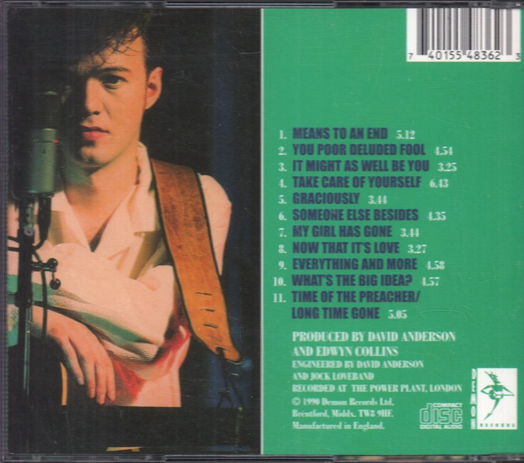 Edwyn Collins - Hellbent On Compromise - Cd