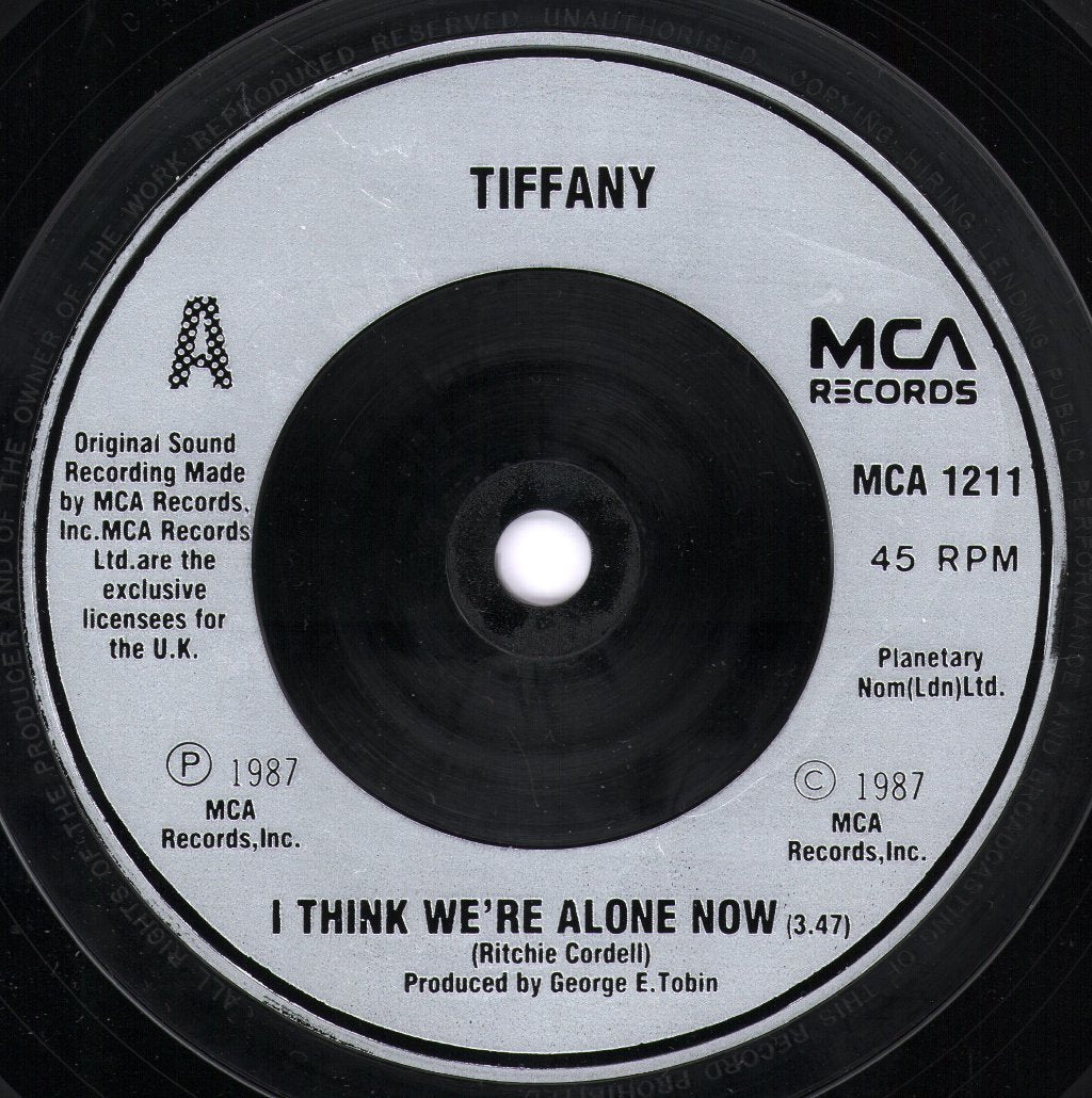 Tiffany (80'S Artist) - I Think We're Alone Now - 7 Inch