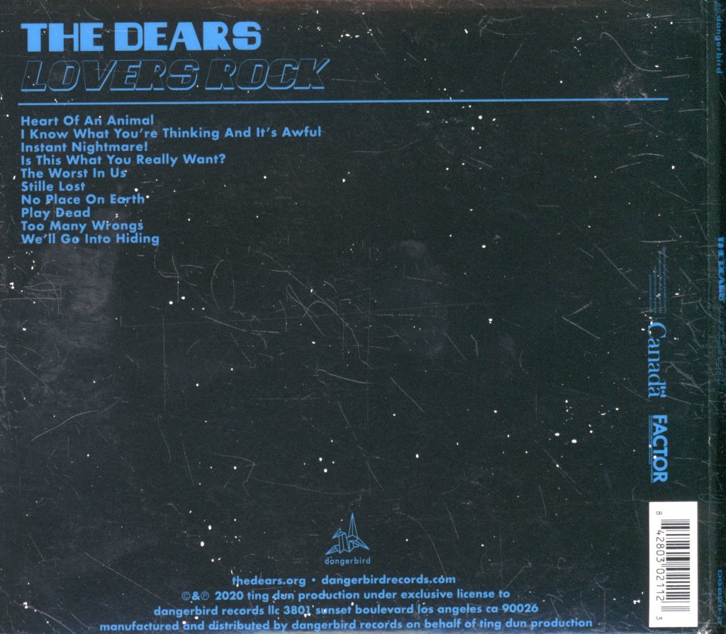 Dears - Lovers Rock - Cd