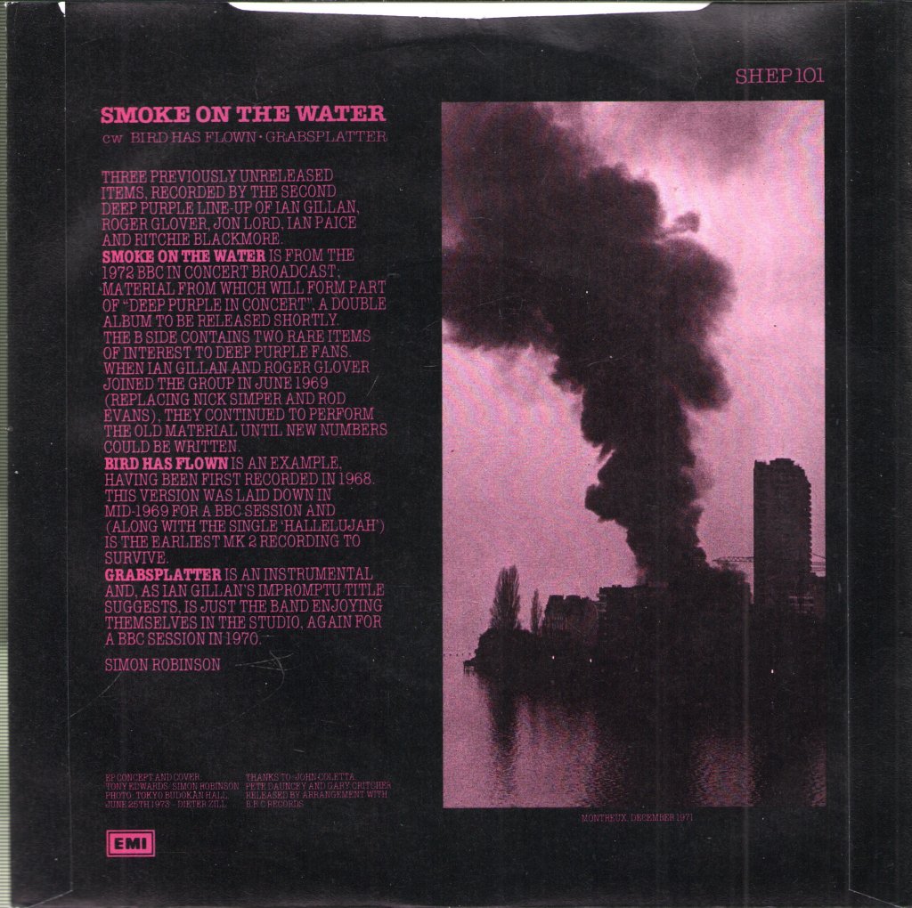 Deep Purple - New Live And Rare - Vol. 3 - 7 Inch