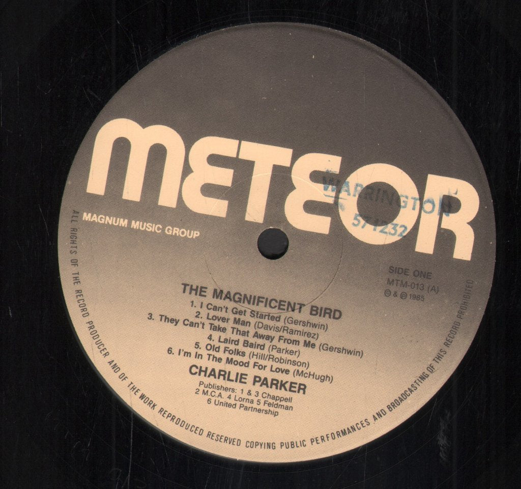 Charlie Parker - Magnificent Bird - Collectors Edition - Lp