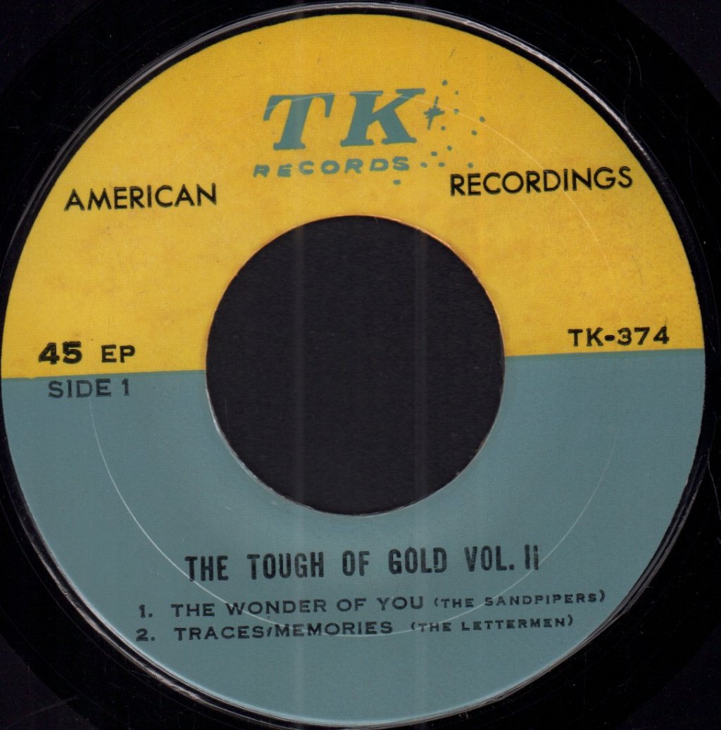 sandpipers / lettermen / vanity fare / bobbie gentry - tough of gold vol. II - 7 Inch