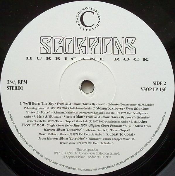 Scorpions - Hurricane Rock - Double Lp