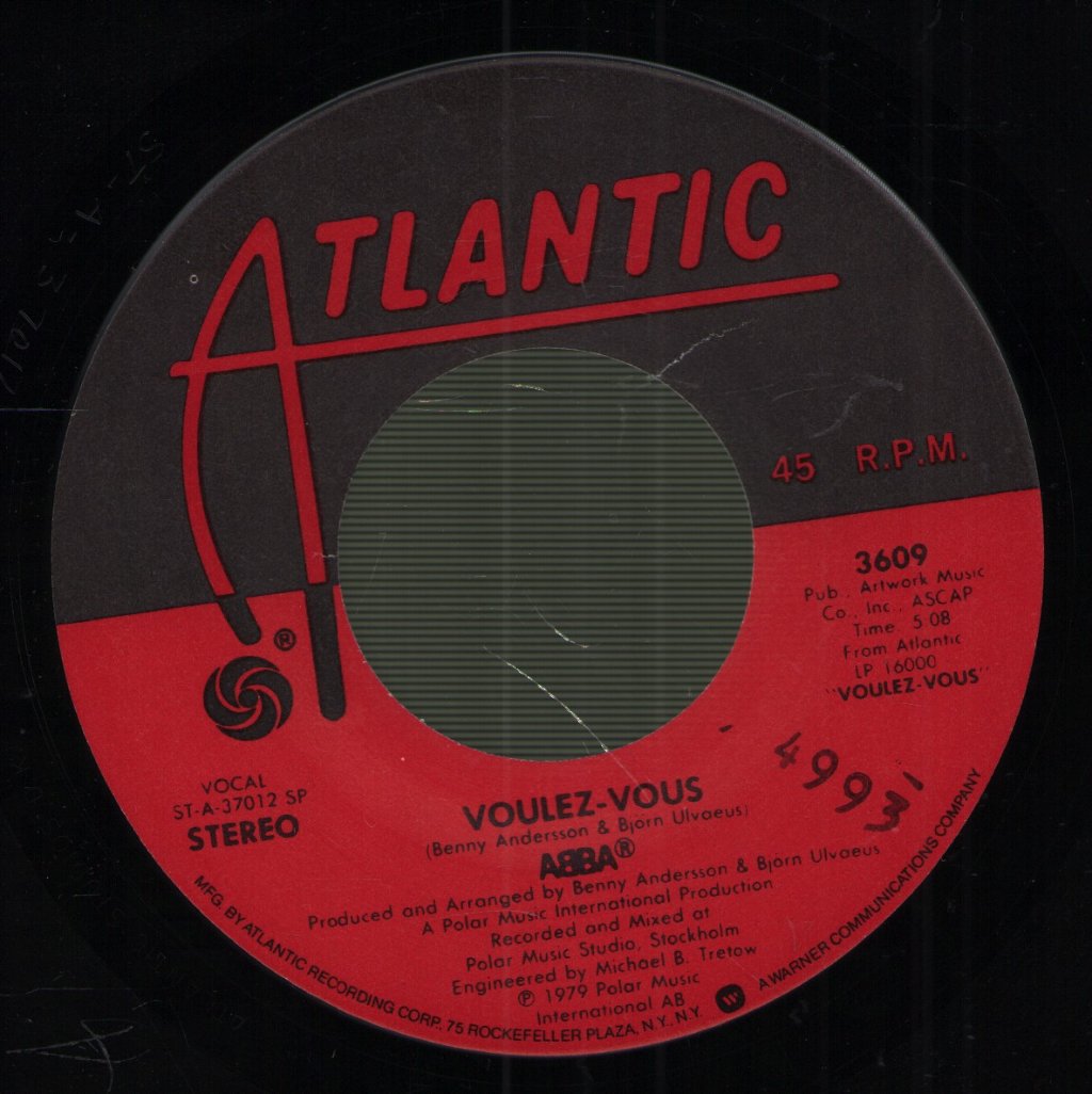ABBA - Voulez-Vous / Angeleyes - 7 Inch