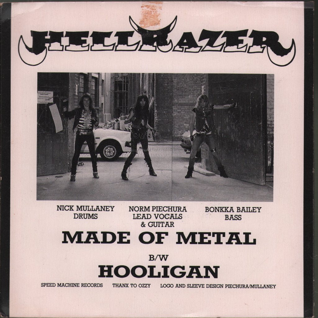 Hellrazer - Made Of Metal - 7 Inch