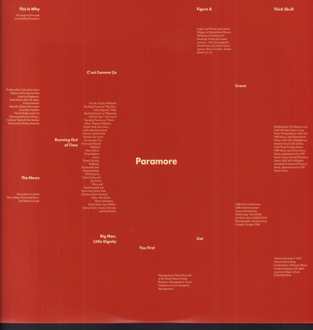 Paramore - This Is Why - Lp