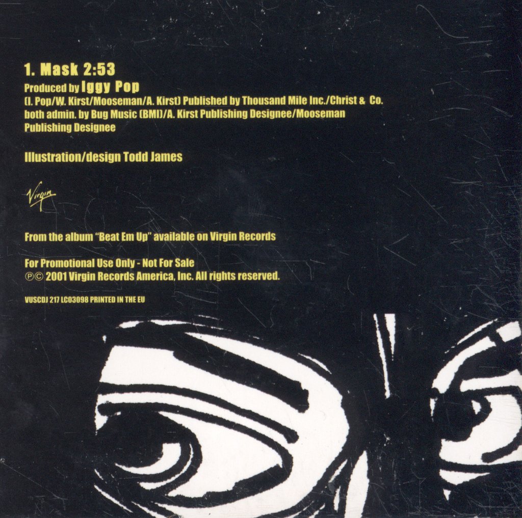 Iggy Pop - Mask - Cd