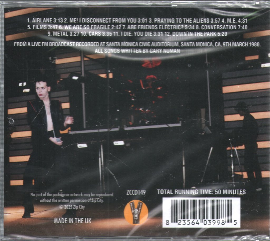 Gary Numan - Santa Monica: The 1980 Broadcast - Cd