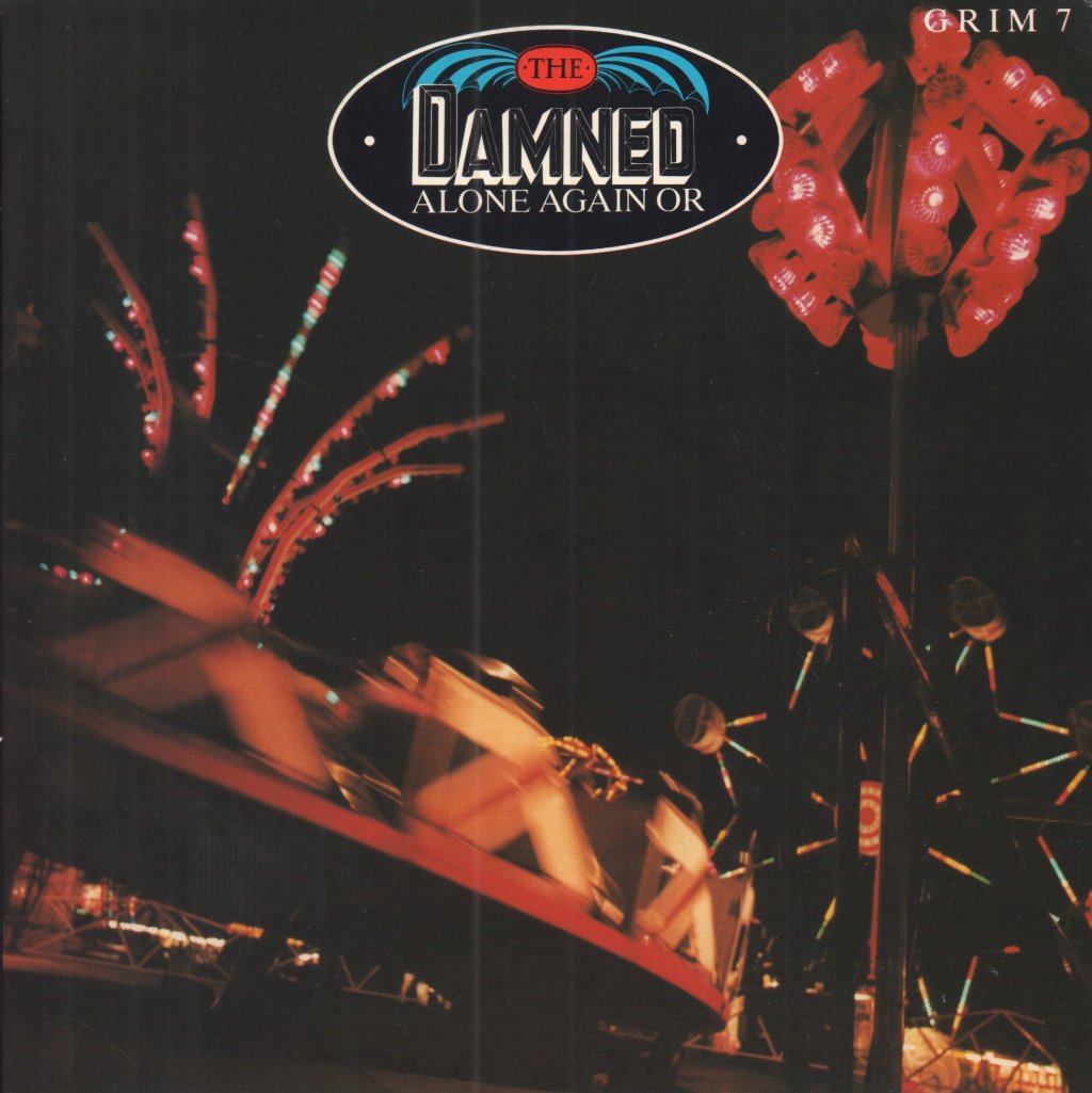 Damned - Alone Again Or - 7 Inch