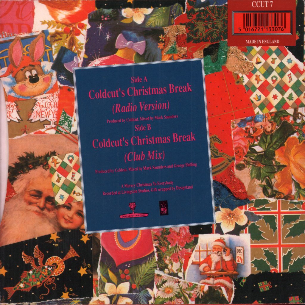 Coldcut - Coldcut's Christmas Break - 7 Inch