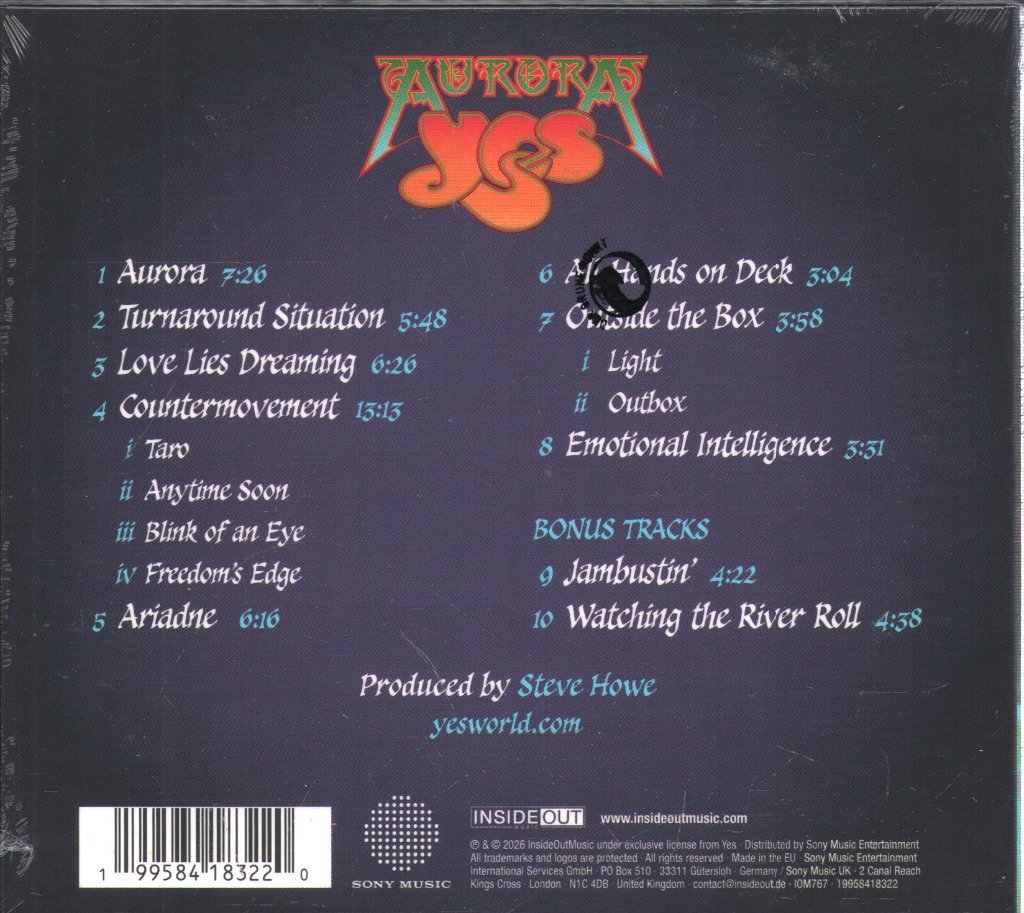 Yes - Aurora - Cd