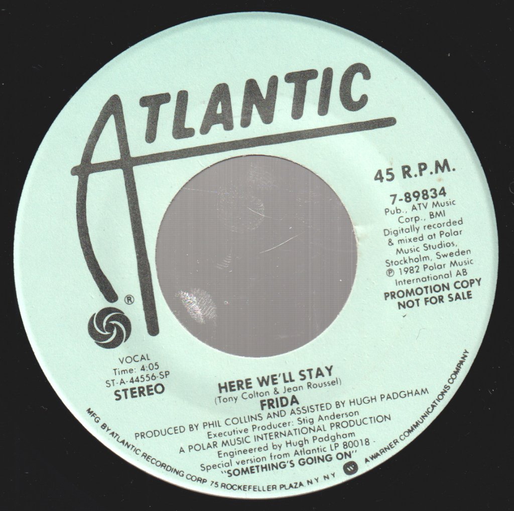 Frida - Here We'll Stay - 7 Inch