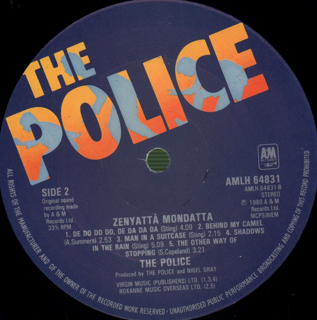 Police - Zenyatta Mondatta - Lp