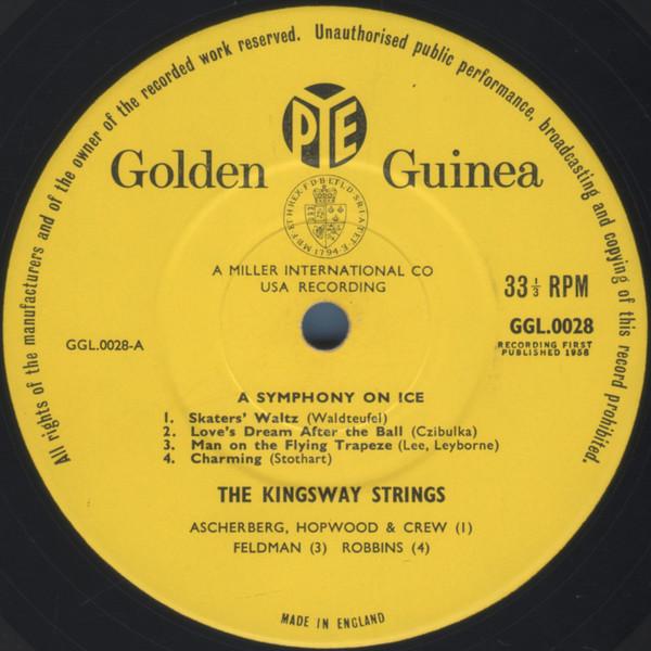 Kingsway Strings - Symphony On Ice - Lp