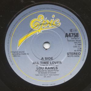 Lou Rawls - All Time Lover - 7 Inch