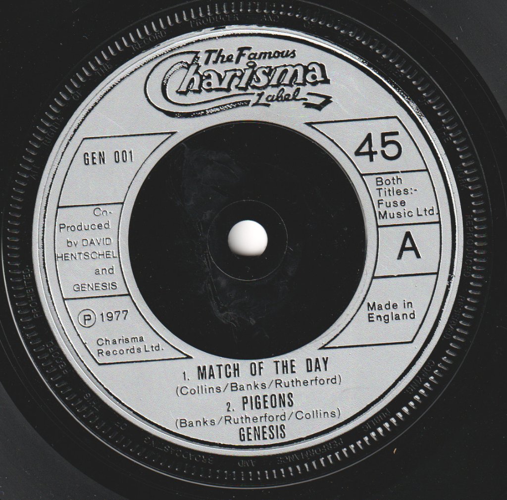 Genesis - Spot The Pigeon - 7 Inch