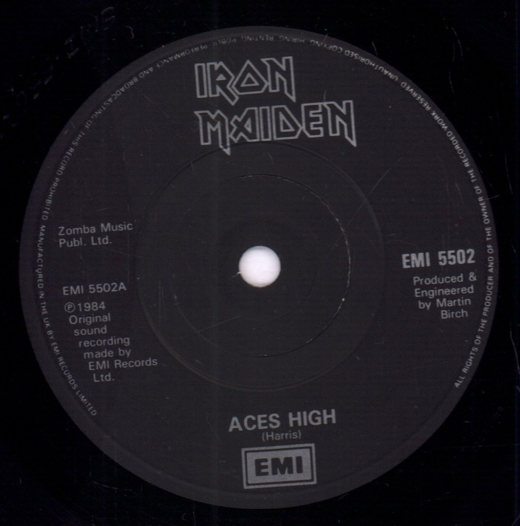 Iron Maiden - Aces High - 7 Inch