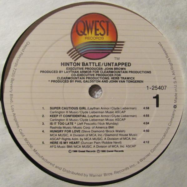 Hinton Battle - Untapped - Lp