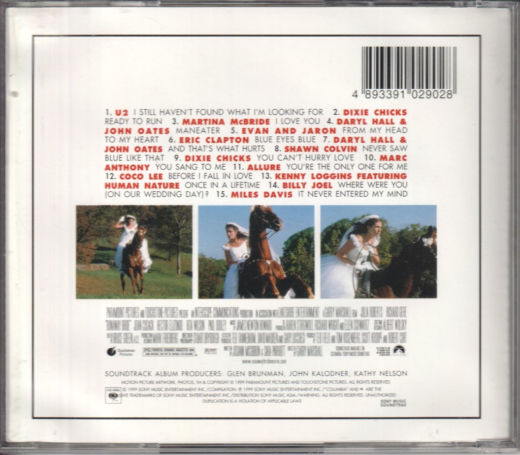 Runaway Bride - Music From The Motion Picture - Cd