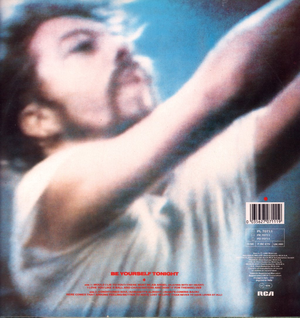 Eurythmics - Be Yourself Tonight - Lp