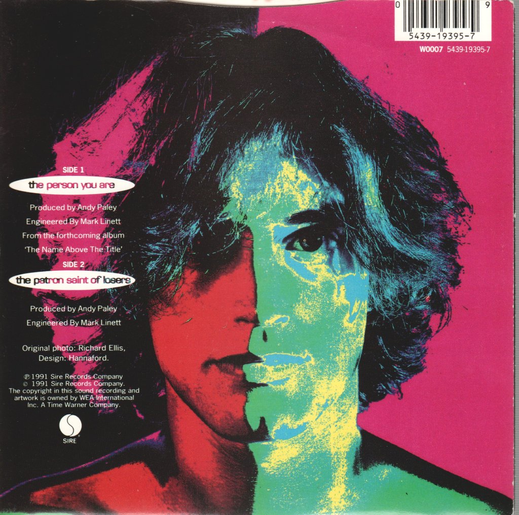John Wesley Harding - Person You Are - 7 Inch