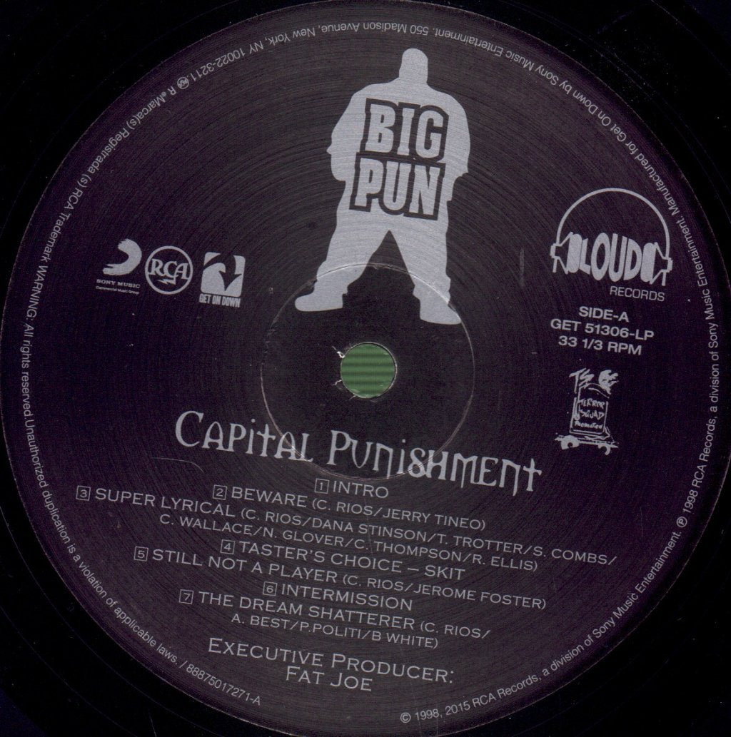 Big Pun - Capital Punishment - Double Lp