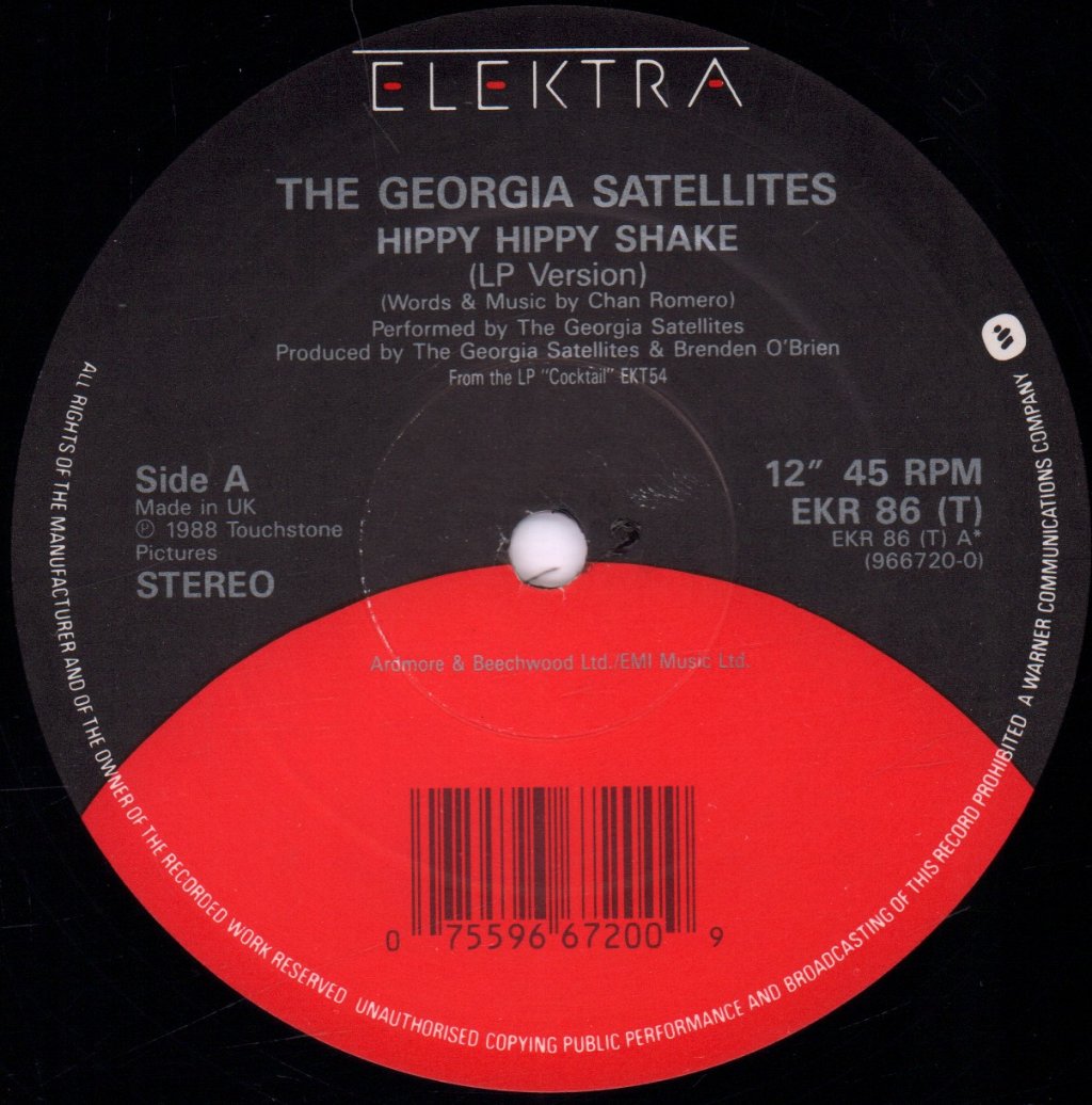 Georgia Satellites / Fabulous Thunderbirds - Hippy Hippy Shake - 12 Inch