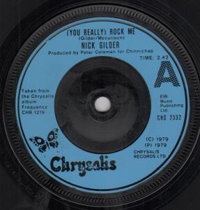 Nick Gilder - Rock Me - 7 Inch