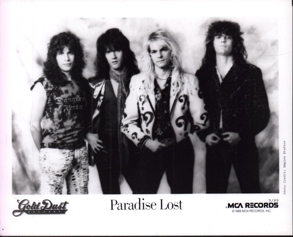 Paradise Lost (Usa) - Paradise Lost - Press Release