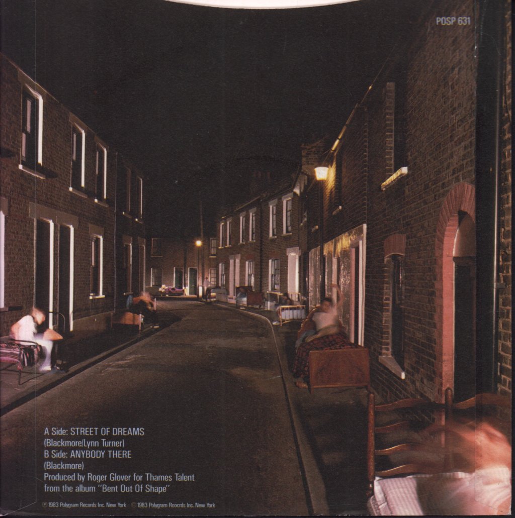 Rainbow (Rock/Metal Group) - Street Of Dreams - 7 Inch