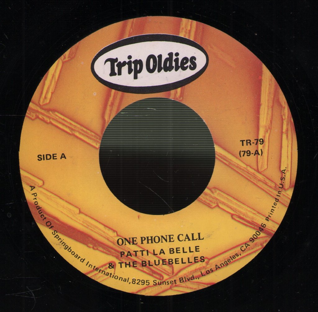 Patti Labelle And The Bluebells - One Phone Call / Where Are You - 7 Inch