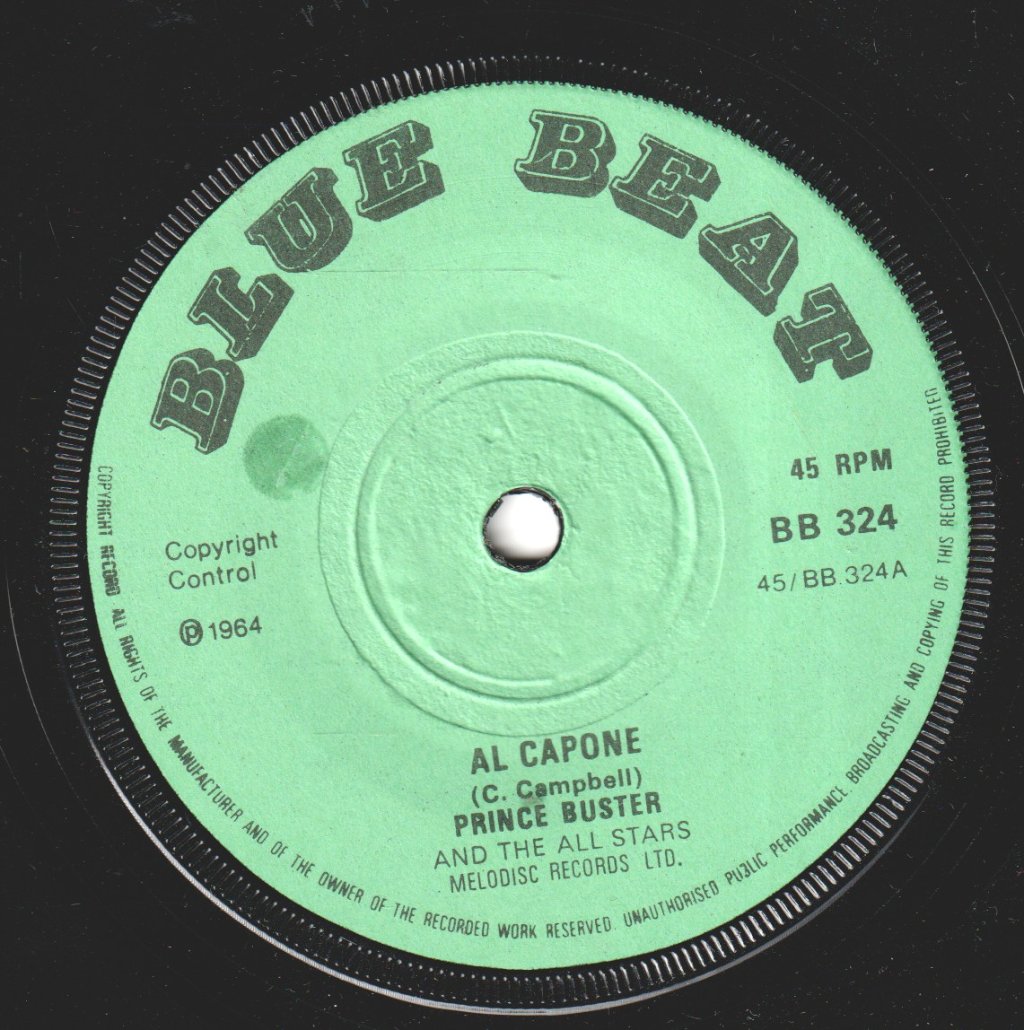 Prince Buster - Al Capone - 7 Inch