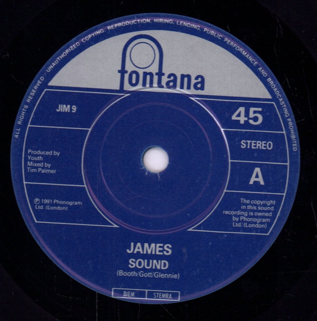 James - Sound - 7 Inch