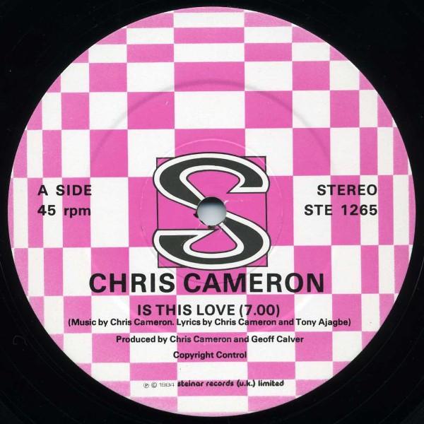 Chris Cameron - Is This Love - 12 Inch