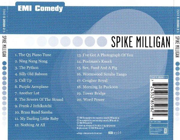 Spike Milligan - Spike Milligan - Cd