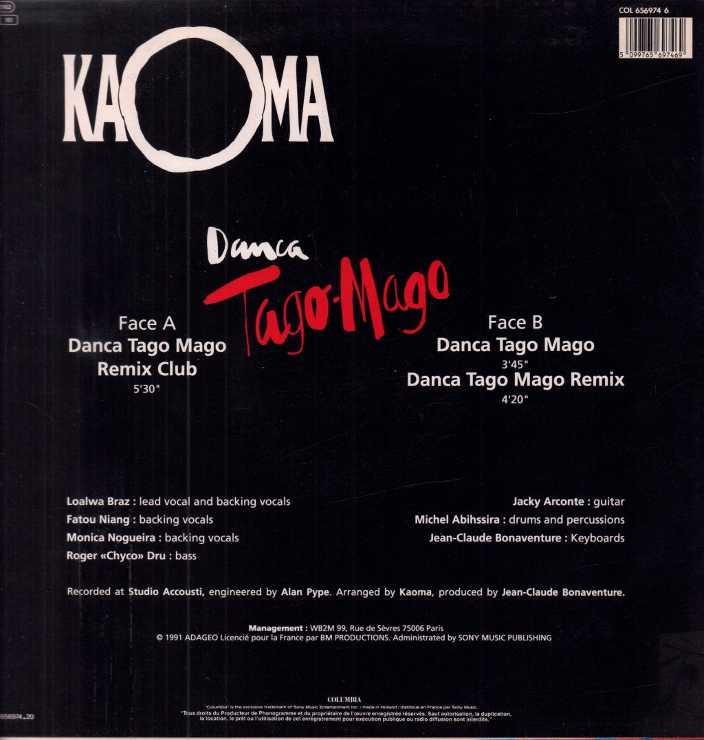 Kaoma - Danca Tago Mago - 12 Inch
