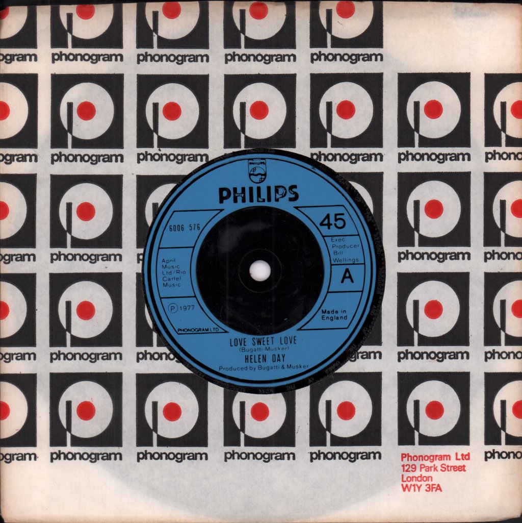 Helen Day - Love Sweet Love - 7 Inch