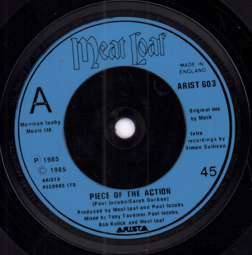 Meat Loaf - Piece Of The Action - 7 Inch