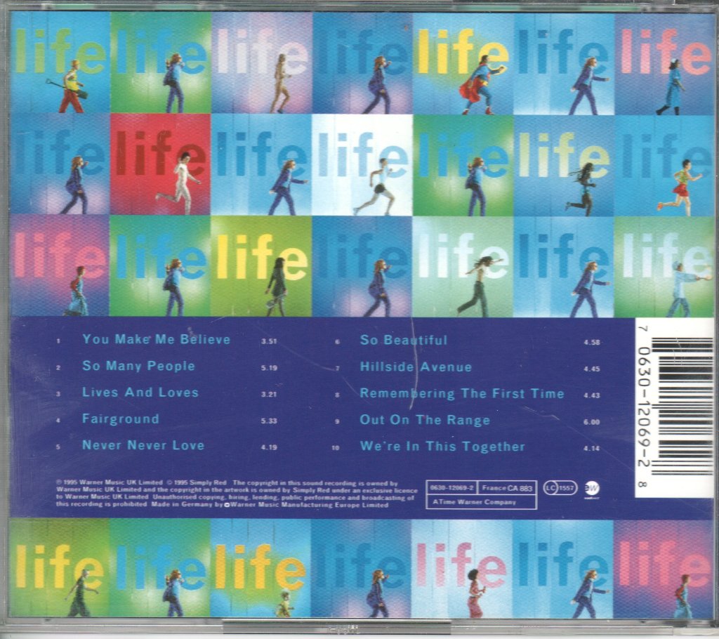 Simply Red - Life - Cd