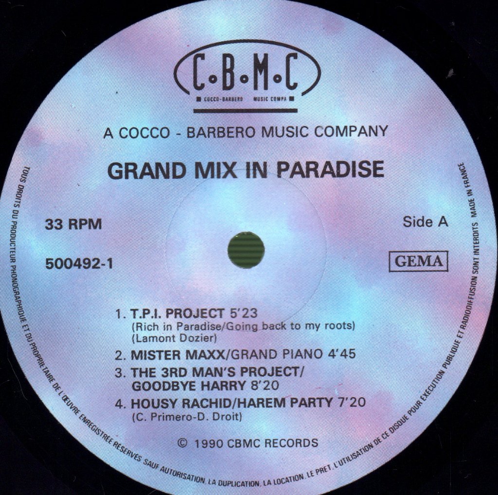 Various Artists - Grandmix In Paradise - Lp
