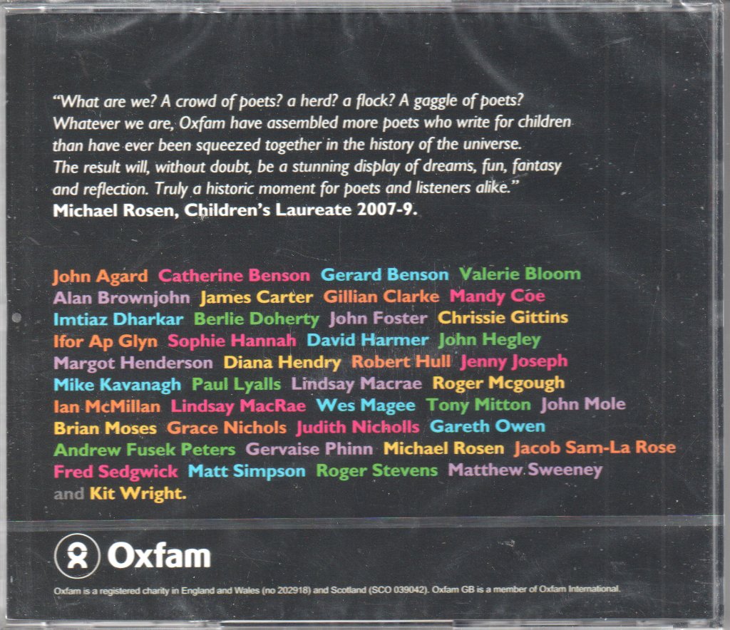 Various Artists - Poems For Children - 41 Poets For Oxfam - Cd